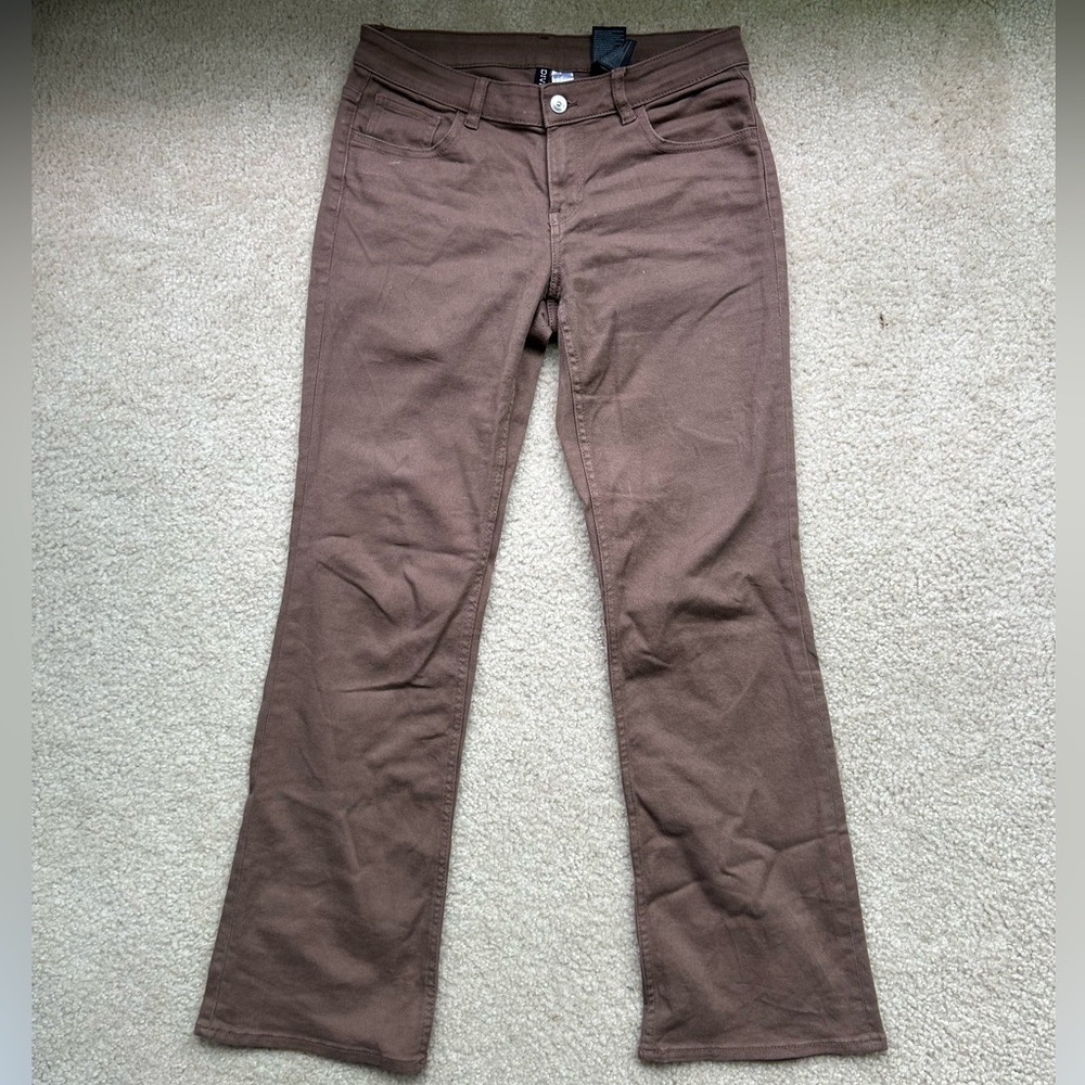 Women’s size 8 brown flare jeans